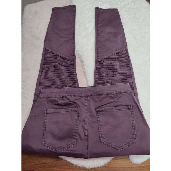 Fire Los Angeles Purple Detailed Worked Skinny Jeans - Picture 5 of 5